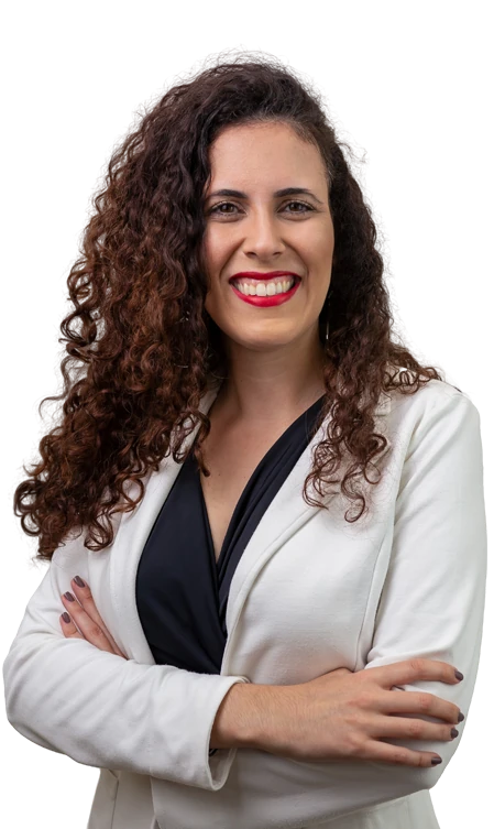Michelle Xavier realizando avaliação fonoaudiológica